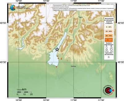 Mappa comuni con almeno 3 questionari