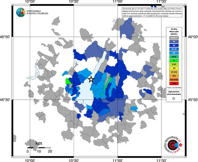 Mappa MCS - territori comuni