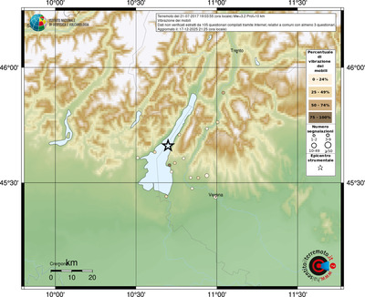Mappa comuni con almeno 3 questionari