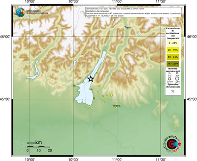 Mappa comuni con almeno 3 questionari