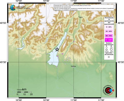 Mappa comuni con almeno 3 questionari