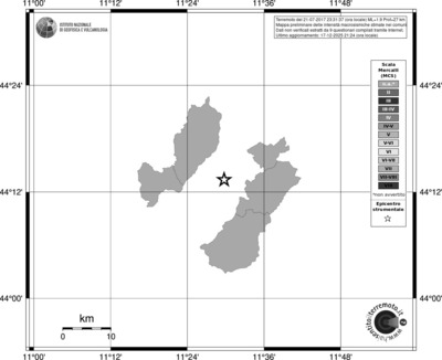 Mappa MCS - territori comuni