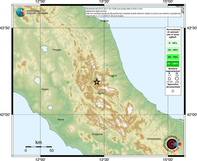 Mappa comuni con almeno 3 questionari