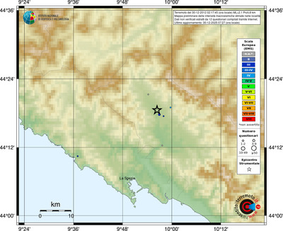 Mappa EMS - località