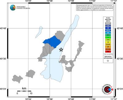 Mappa MCS - territori comuni