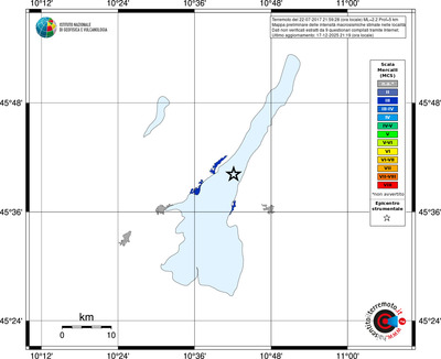 Mappa MCS - territori località