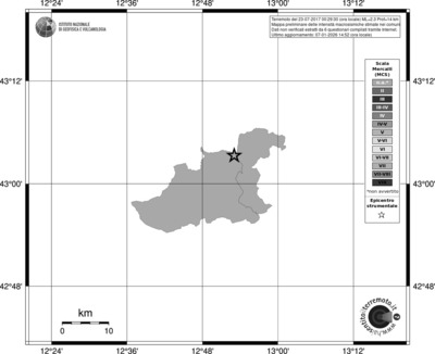 Mappa MCS - territori comuni