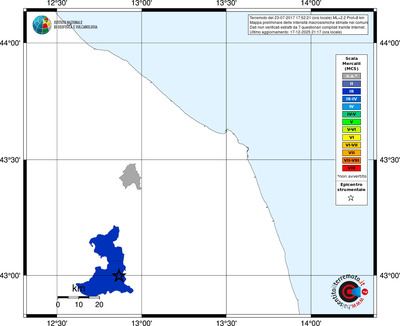 Mappa MCS - territori comuni