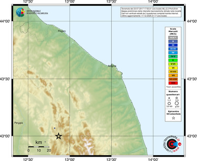 Mappa MCS - località