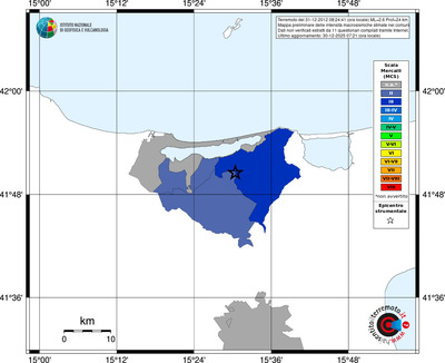 Mappa MCS - territori comuni