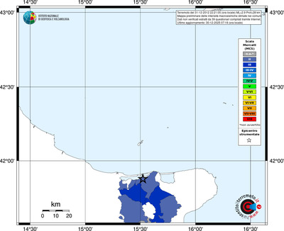 Mappa MCS - territori comuni