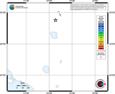 Mappa MCS - territori località
