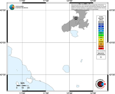 Mappa MCS - territori comuni