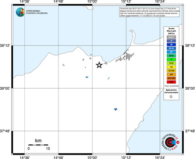 Mappa MCS - territori località