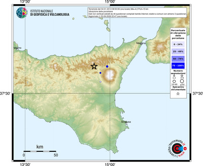 Mappa comuni con almeno 3 questionari