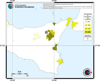 Mappa territorio comunale con almeno 3 questionari