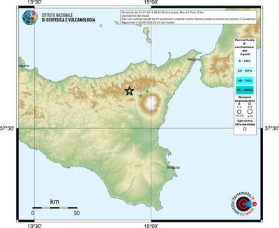 Mappa comuni con almeno 3 questionari