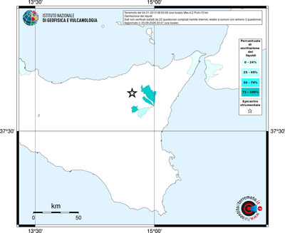 Mappa territorio comunale con almeno 3 questionari