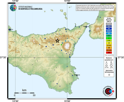 Mappa MCS - località