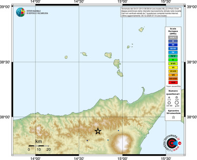 Mappa EMS - località