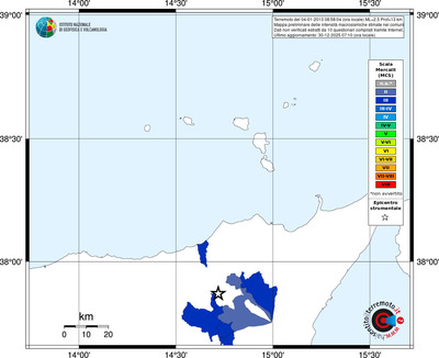 Mappa MCS - territori comuni