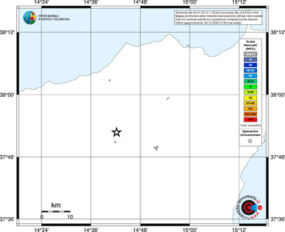 Mappa MCS - territori località