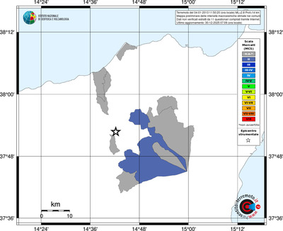 Mappa MCS - territori comuni