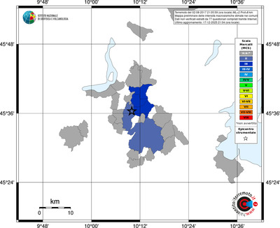 Mappa MCS - territori comuni