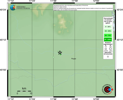 Mappa comuni con almeno 3 questionari