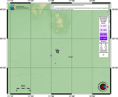 Mappa comuni con almeno 3 questionari