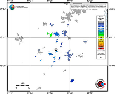 Mappa MCS - territori località