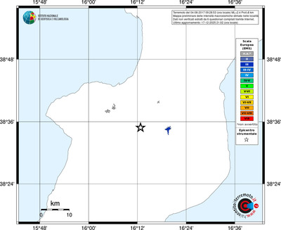 Mappa EMS - territori località