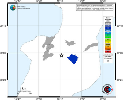Mappa MCS - territori comuni