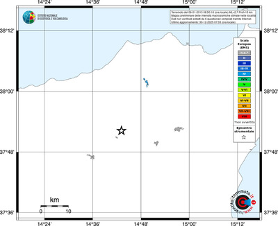Mappa EMS - territori località