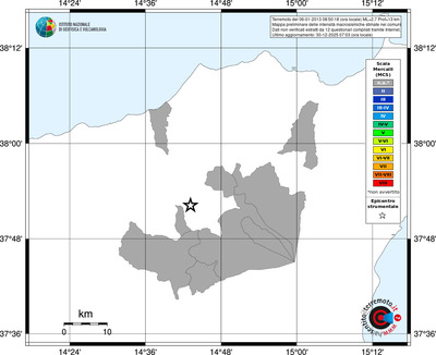 Mappa MCS - territori comuni