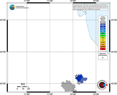 Mappa MCS - territori comuni