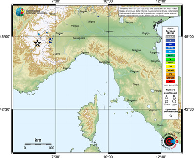 Mappa EMS - località