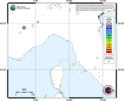 Mappa MCS - territori località