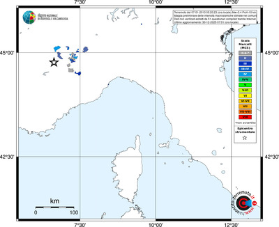 Mappa MCS - territori comuni