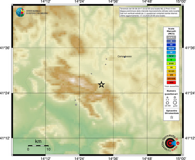 Mappa MCS - località