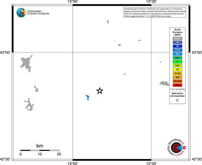 Mappa EMS - territori località