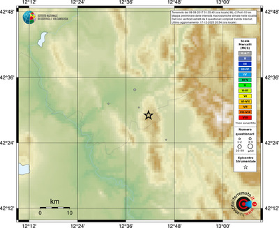 Mappa MCS - località