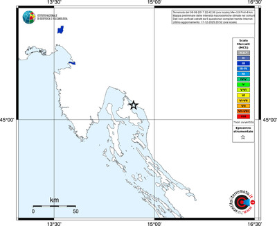 Mappa MCS - territori comuni