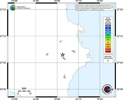 Mappa EMS - territori località