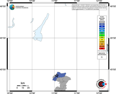 Mappa MCS - territori comuni