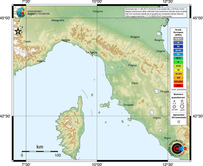 Mappa EMS - località