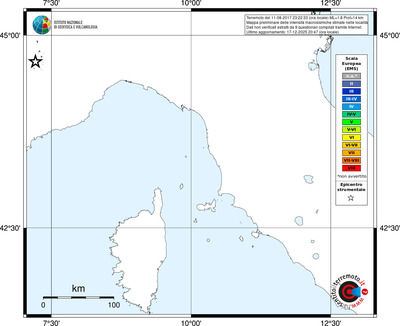 Mappa EMS - territori località