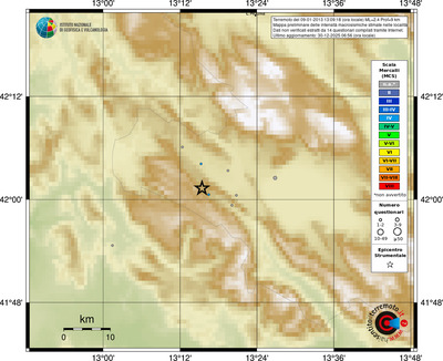 Mappa MCS - località