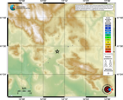 Mappa EMS - località