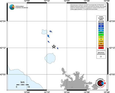 Mappa EMS - territori località